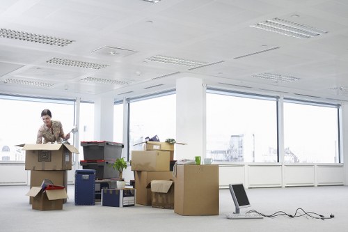 Transparent storage pricing for a property clearance job